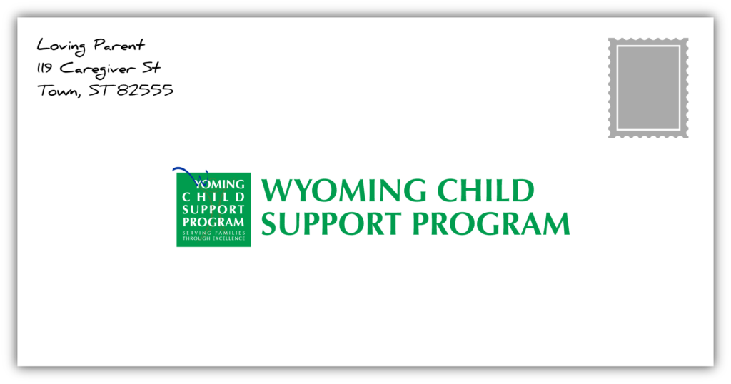Mail in your child support payment to the Wyoming Child Support Program